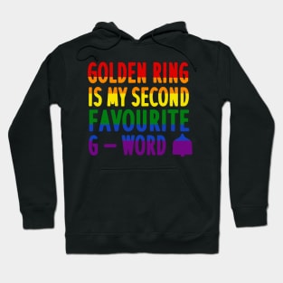 Golden Bell Christmas X-mas Pride Gay Hoodie